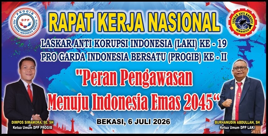 Rakernas Laki Dan Progib 2026